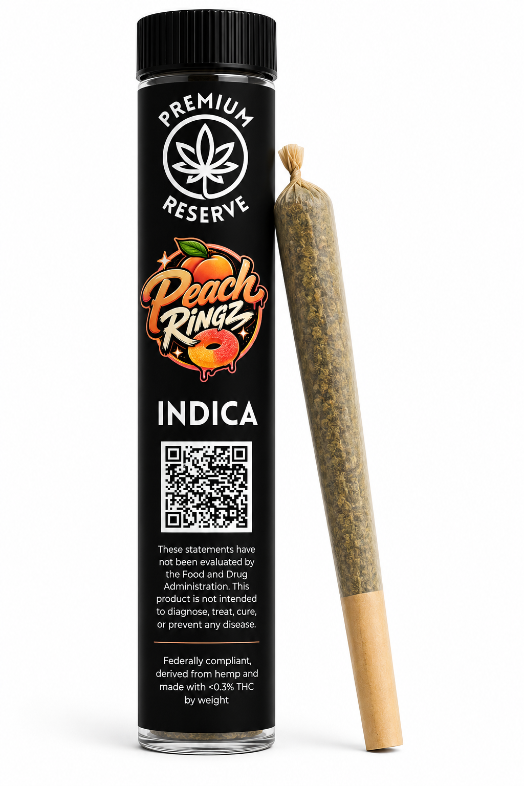 Peach Ringz 1.5g Pre-Roll